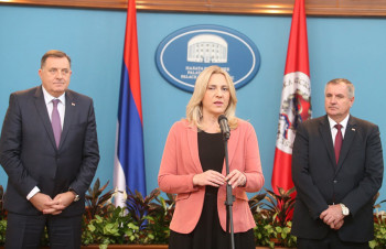 Dodik, Cvijanović i Višković danas sa Vučićem i Lavrovim u Beogradu