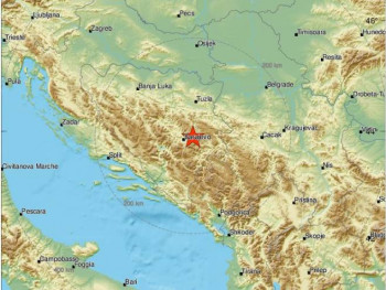 Zemljotres pogodio Pale, osjetio se i u Sarajevu 