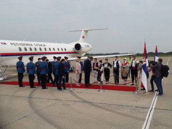 Dodik i Cvijanović dočekali Vučića