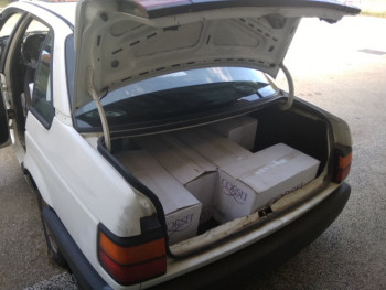 У Билећи заплијењене цигарете вриједне око 43.000 КМ