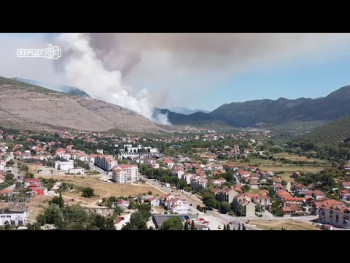 Пожар у Бањевцима (ВИДЕО)