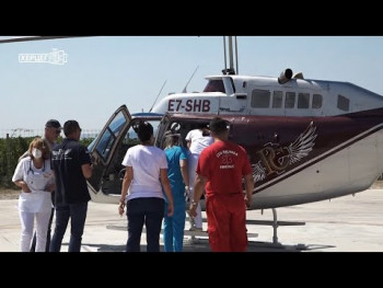 Hitnom intervencijom, helikopterom u Banja Luku prebačena tek rođena beba (VIDEO)
