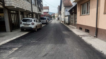 Foča: Završeno asfaltiranje Krajiške, Kočićeve i Drinske ulice