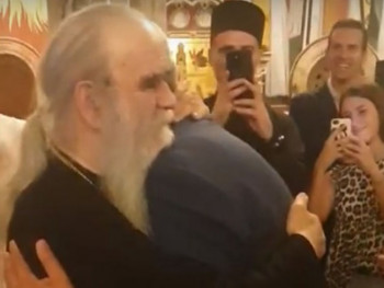 Погледајте сусрет митрополита Амфилохија и Кривокапића (ВИДЕО)