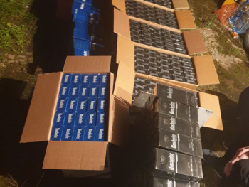 Na području Foče zaplijenjene cigarete, oružje i municija