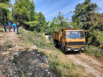Očišćeno oko pet hektara borove šume u Pridvorcima