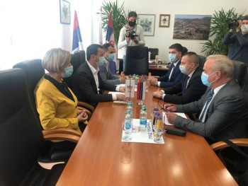 Ministar Petričević u posjeti Trebinju