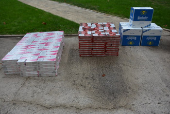 Trebinje: U Mesarima oduzeto 9 910 paklica cigareta