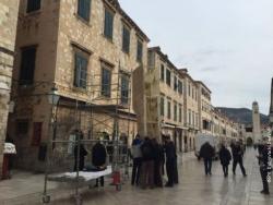 Dubrovnik: Počelo postavljanje scenografije za „Ratove zvijezda“ (FOTO)