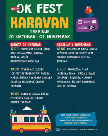 Nektar OK fest karavan na putu kulture