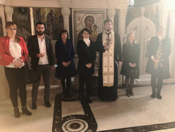  Молитвом и освештањем славског колача Дом здравља обиљежио крсну славу