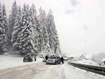 Otežan i usporen saobraćaj