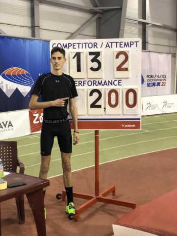 Šuković na takmičenju u Beogradu oborio lični i BiH rekord 