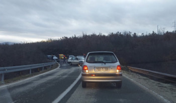 Saobraćajna nezgoda kod motela Vidikovac na putu Trebinje – Bileća
