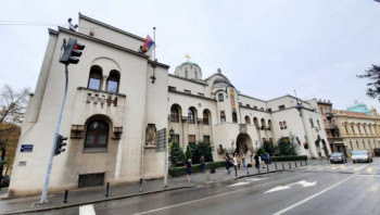 Sjednica Sabora i izbor patrijarha u kripti Hrama Svetog Save