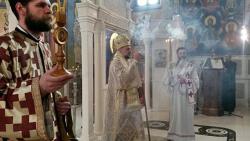 Владика Григорије служи на Васкрс у Требињу