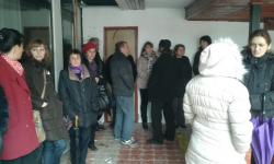 Protest radnika preduzeća Ugostiteljstvo i turizam u Gacku (VIDEO)