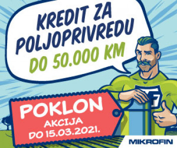 MIKROFIN: Vašem poljoprivrednom domaćinstvu potrebna je podrška uz najbolje uslove na tržištu mikrokredita?