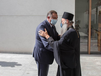 Dodik čestitao novoizabranom patrijarhu Porfiriju 