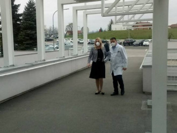 Predsjednica Srpske sa rukovodstvom UKC