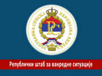 Sjednica Republičkog štaba za vanredne situacije