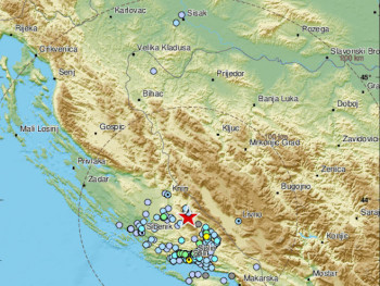 Zemljotres kod Drniša