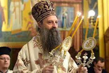 Устоличење патријарха Порфирија у Пећкој патријаршији 23. маја