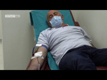 Чланови Актива ДДК Градске управе Требиње даровали крв (ВИДЕО)