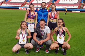 Atletičari ''Leotara'' briljirali na juniorskom prvenstvu Srpske