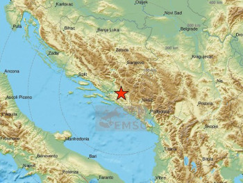 Zemljotres kod Mostara