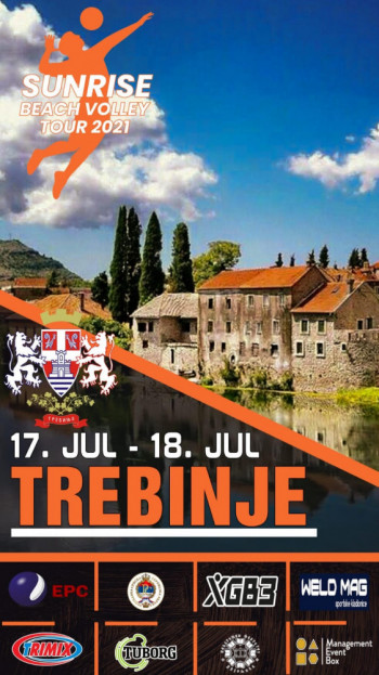 Turnir odbojke pod nazivom ''Sunrise beach volley tour 2021''