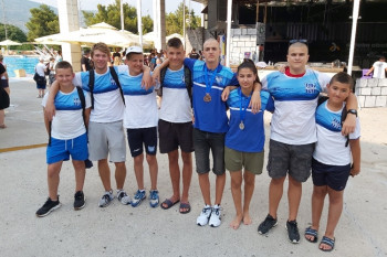 Helena Lakić i Filip Piljević osvojili pet medalja za KVS ''Leotar'' na mitingu u Mostaru