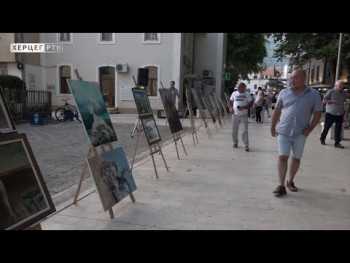 Izložba radova likovnih umjetnika istočne Hercegovine(Video)