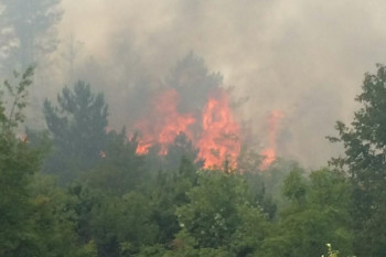 Požar iz Nudola se širi prema Aranđelovu