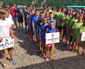 Trebinjski kajakaši uspješni u Zvorniku