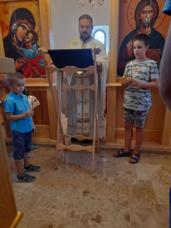 Билећа: Обиљежена крсна слава Храма Светог пророка Илије