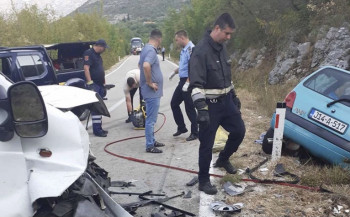 Детаљи несреће на магистралном путу Требиње -Љубиње