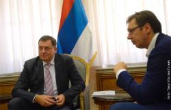 Vučić i Dodik: Bolja budućnost za RS i dobri odnosi sa BiH
