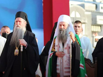Patrijarh Porfirije i mitropolit Joanikije stigli u cetinjski manastir