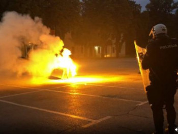Cetinje: Obračun policije i demostranata; Ima povrijeđenih 