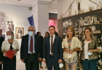 Ćurić nakon izložbe u Beogradu: Dogovoreno jačanje saradnje sa SANU (AUDIO)