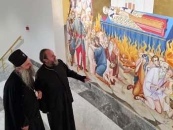 Patrijarh Porfirije obišao završne radove u Hramu Svetog Save