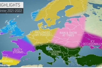 Дугорочна прогноза за Европу: Какво нас вријеме очекује ове зиме на Балкану