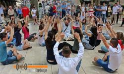 Performansom podsjetili na svjetski dan muzike (FOTO/VIDEO)