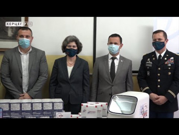 Болници дониран апарат за тестирање на вирус корона