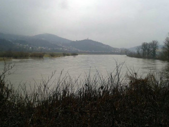 Раст водостаја Босне у Добоју