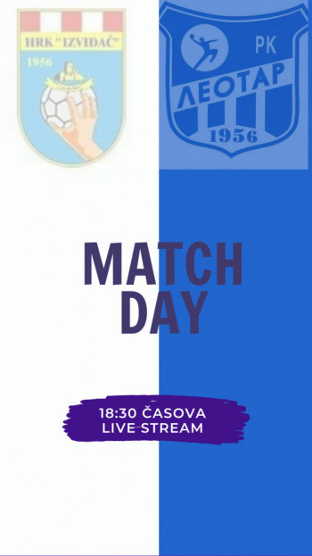 RK Leotar danas u Ljubuškom, početak utakmice u 18.30 č