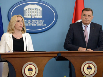 Dodik i Cvijanović sa Varheljijem u Banjaluci