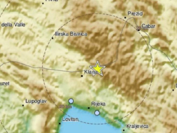Zemljotres u Hrvatskoj