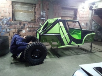 Први аутомобил са ознаком Мade in Фоча, Радивојев ручни рад